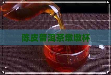 陈皮普洱茶墩墩杯