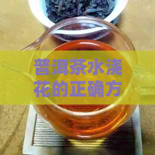 普洱茶水浇花的正确方法：如何让花卉更茂