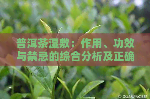 普洱茶湿敷：作用、功效与禁忌的综合分析及正确使用方法