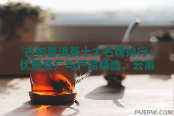 '古树普洱茶十大名牌排行：优质茶厂与产品精选，云南特色名茶尽在其中'