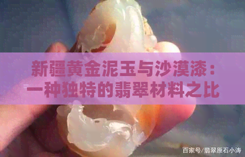 新疆黄金泥玉与沙漠漆：一种独特的翡翠材料之比较