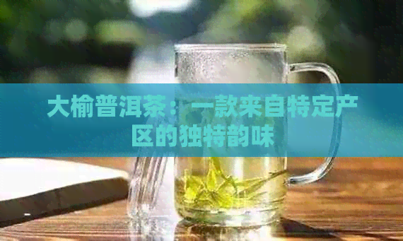 大榆普洱茶：一款来自特定产区的独特韵味