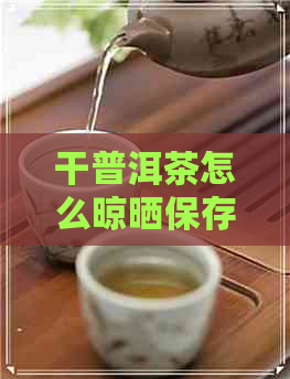 干普洱茶怎么晾晒保存