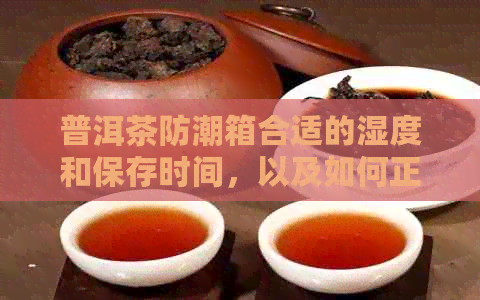 普洱茶防潮箱合适的湿度和保存时间，以及如何正确保存普洱茶。