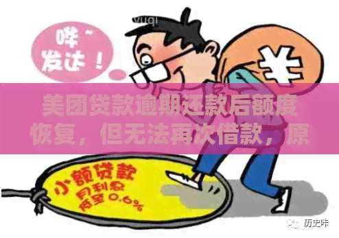 美团贷款逾期还款后额度恢复，但无法再次借款，原因何在？