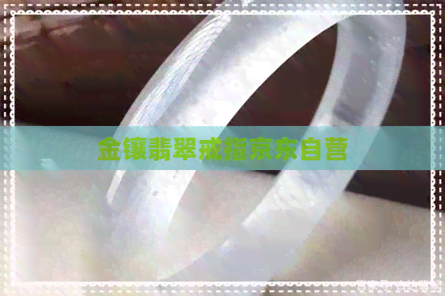 金镶翡翠戒指京东自营