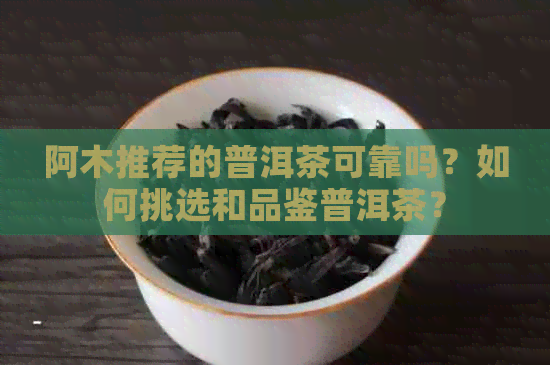 阿木推荐的普洱茶可靠吗？如何挑选和品鉴普洱茶？