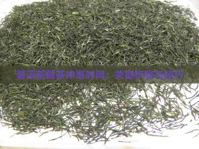 普洱茶醒茶冲泡时间：关键步骤与技巧