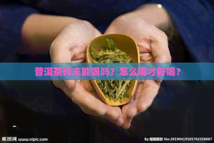 普洱茶碎末能喝吗？怎么喝才好喝？