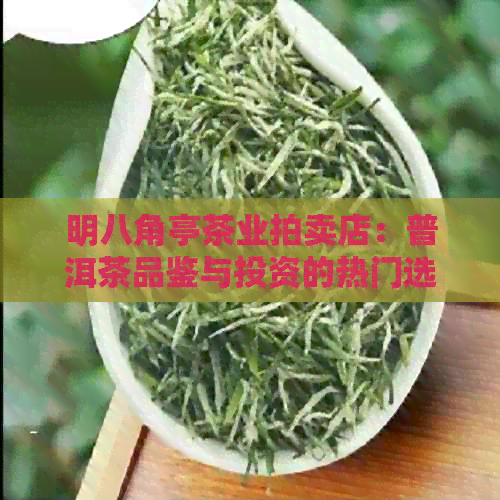 明八角亭茶业拍卖店：普洱茶品鉴与投资的热门选择