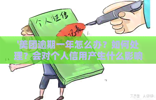 '美团逾期一年怎么办？如何处理？会对个人信用产生什么影响？'