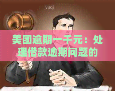 美团逾期一千元：处理借款逾期问题的有效方式及上门实战攻略