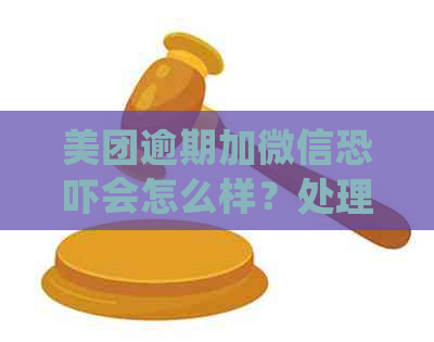 美团逾期加微信会怎么样？处理方式及可能的处罚