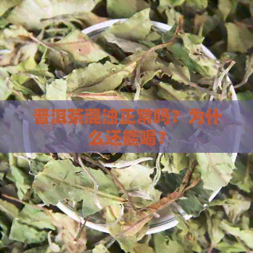 普洱茶混浊正常吗？为什么还能喝？