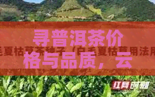 寻普洱茶价格与品质，云南寻茶业馆解析