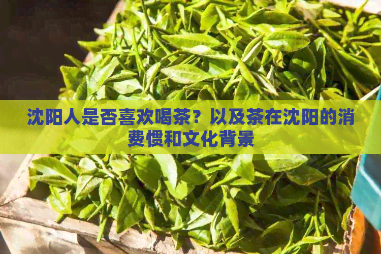 沈阳人是否喜欢喝茶？以及茶在沈阳的消费惯和文化背景