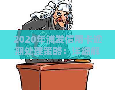 2020年浦发信用卡逾期处理策略：详细解读与应对方法