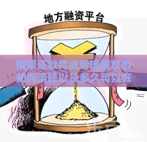 借呗还款完成后逾期状态如何消除以及多久可以恢复正常使用