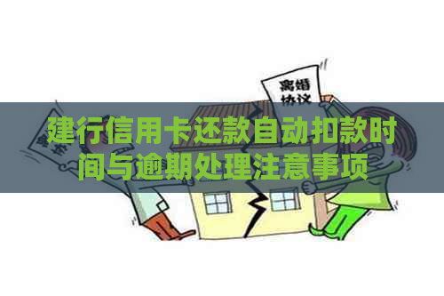 建行信用卡还款自动扣款时间与逾期处理注意事项