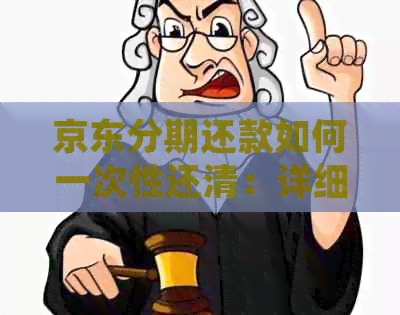 京东分期还款如何一次性还清：详细步骤与注意事项