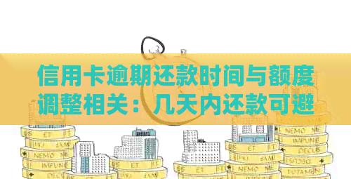 信用卡逾期还款时间与额度调整相关：几天内还款可避免影响信用评分