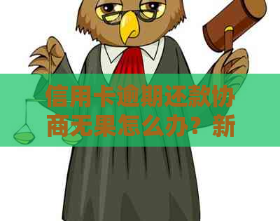 信用卡逾期还款协商无果怎么办？新方案为你解答！