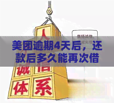 美团逾期4天后，还款后多久能再次借出？最新借款资讯了解一下