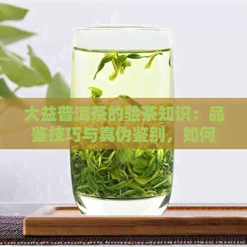 大益普洱茶的验茶知识：品鉴技巧与真伪鉴别，如何区分好坏？