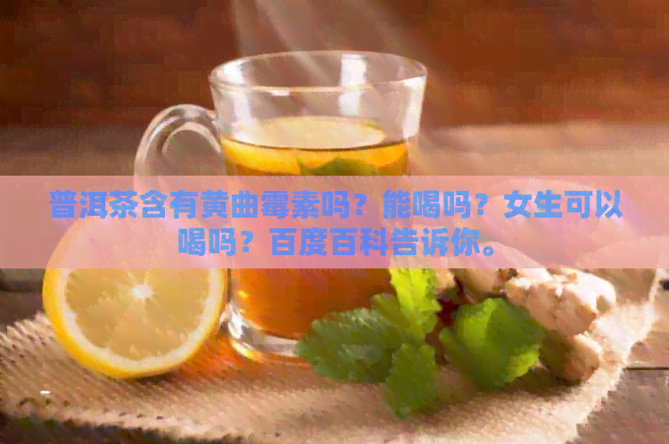 普洱茶含有黄曲霉素吗？能喝吗？女生可以喝吗？百度百科告诉你。