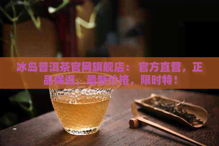 冰岛普洱茶官网旗舰店： 官方直营，正品保证，最新价格，限时特！