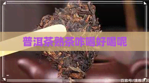 普洱茶熟茶咋喝好喝呢