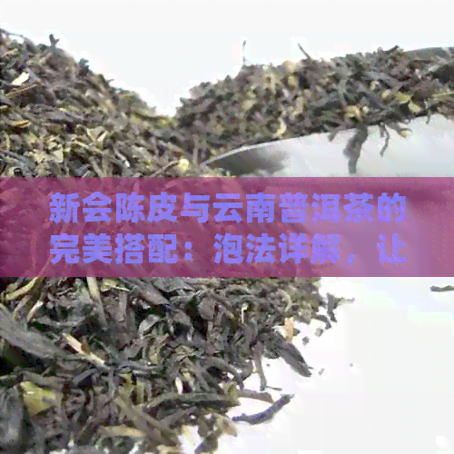 新会陈皮与云南普洱茶的完美搭配：泡法详解，让你品尝到口感！