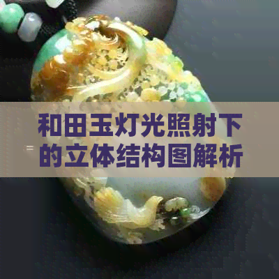 和田玉灯光照射下的立体结构图解析