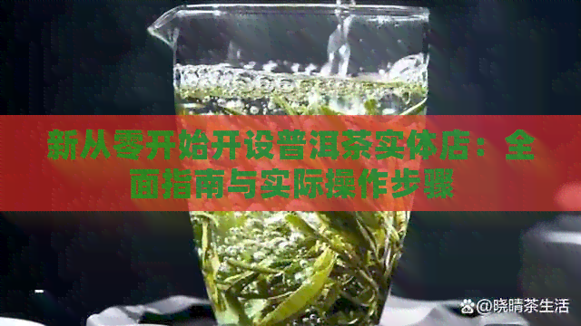 新从零开始开设普洱茶实体店：全面指南与实际操作步骤