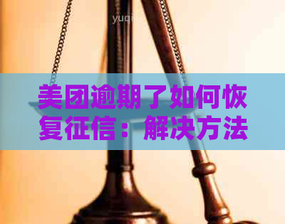 美团逾期了如何恢复：解决方法与注意事项