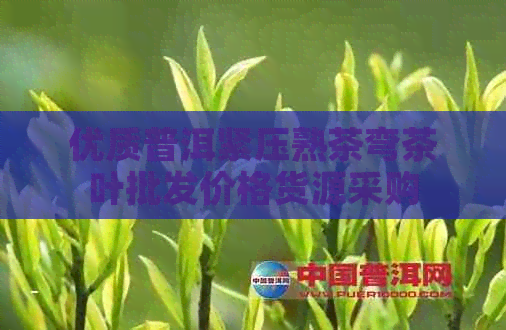 优质普洱紧压熟茶弯茶叶批发价格货源采购