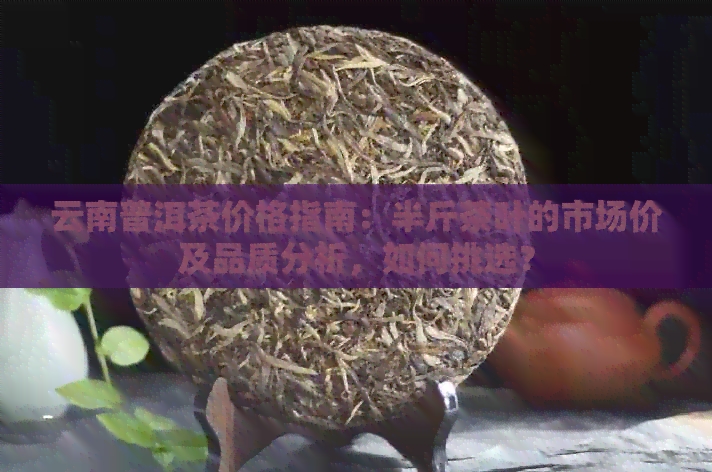 云南普洱茶价格指南：半斤茶叶的市场价及品质分析，如何挑选？