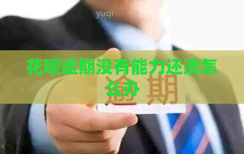 花呗逾期没有能力还清怎么办