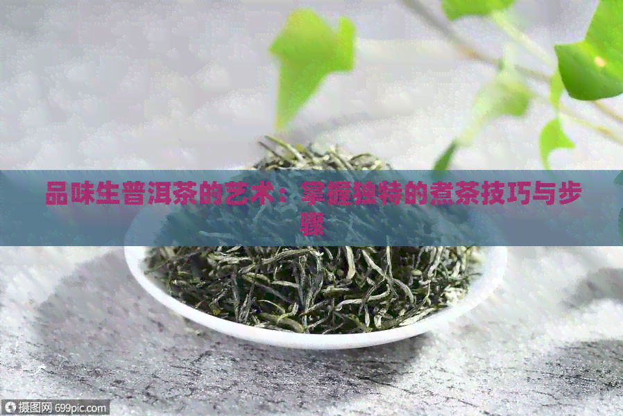 品味生普洱茶的艺术：掌握独特的煮茶技巧与步骤