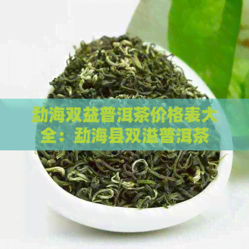 勐海双益普洱茶价格表大全：勐海县双溢普洱茶