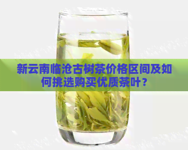 新云南临沧古树茶价格区间及如何挑选购买优质茶叶？