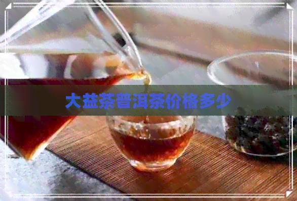 大益茶普洱茶价格多少