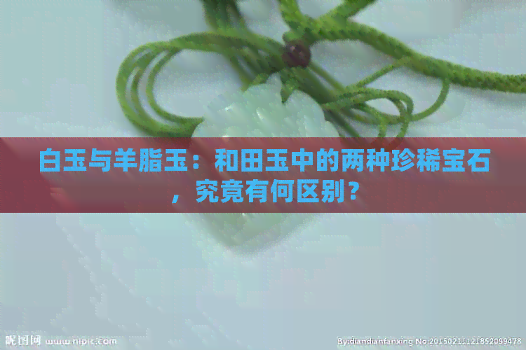 白玉与羊脂玉：和田玉中的两种珍稀宝石，究竟有何区别？