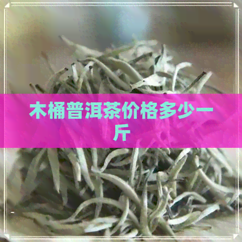 木桶普洱茶价格多少一斤