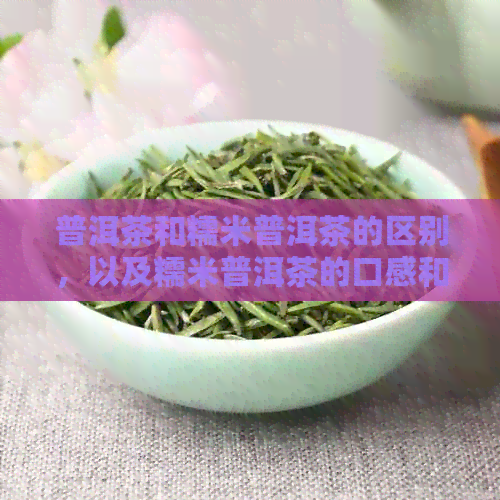 普洱茶和糯米普洱茶的区别，以及糯米普洱茶的口感和冲泡方法。