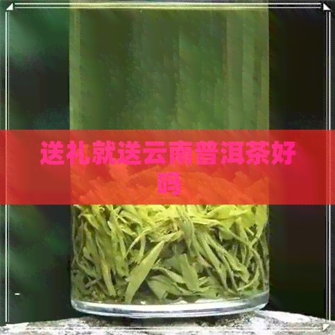 送礼就送云南普洱茶好吗