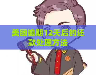 美团逾期12天后的还款处理方法