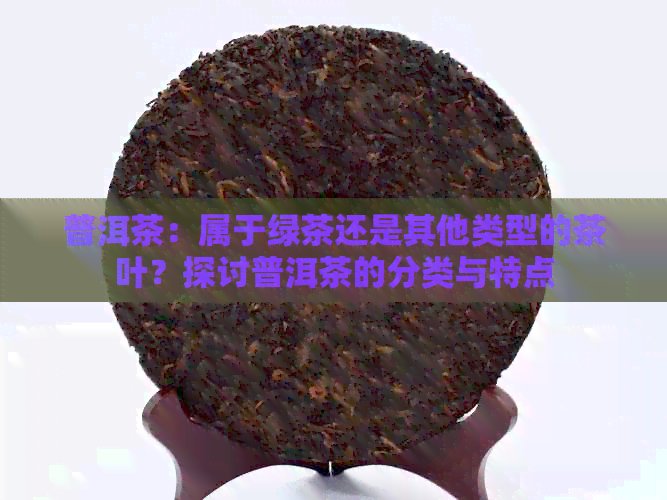 普洱茶：属于绿茶还是其他类型的茶叶？探讨普洱茶的分类与特点