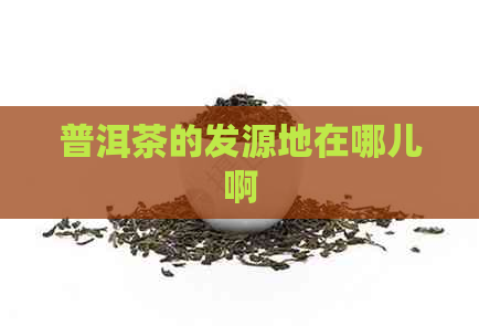 普洱茶的发源地在哪儿啊