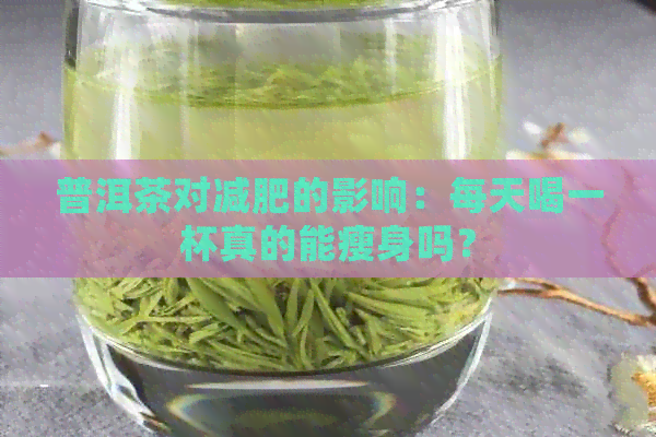 普洱茶对减肥的影响：每天喝一杯真的能瘦身吗？